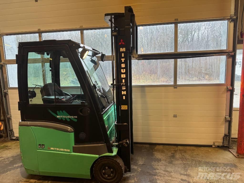 Mitsubishi FB15PNT Elektrikli forkliftler
