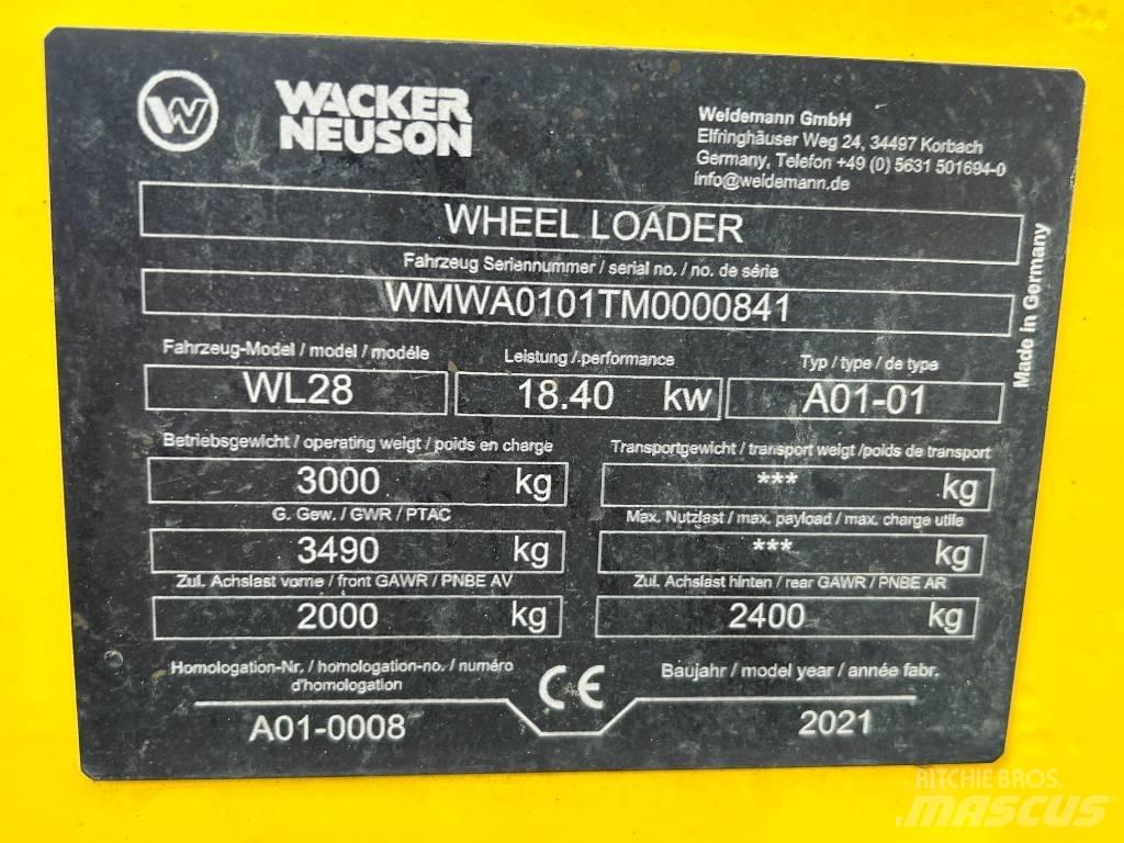 Wacker Neuson WL28 Tekerlekli yükleyiciler