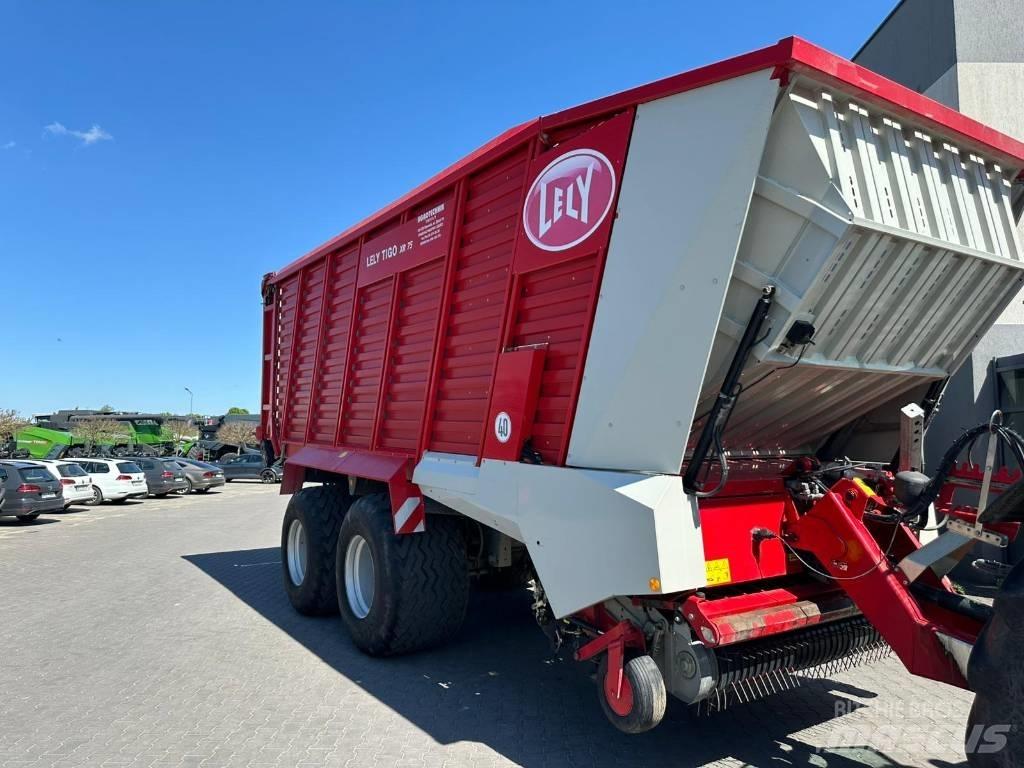 Lely Tigo XR 75 Kendi yükler römorklar