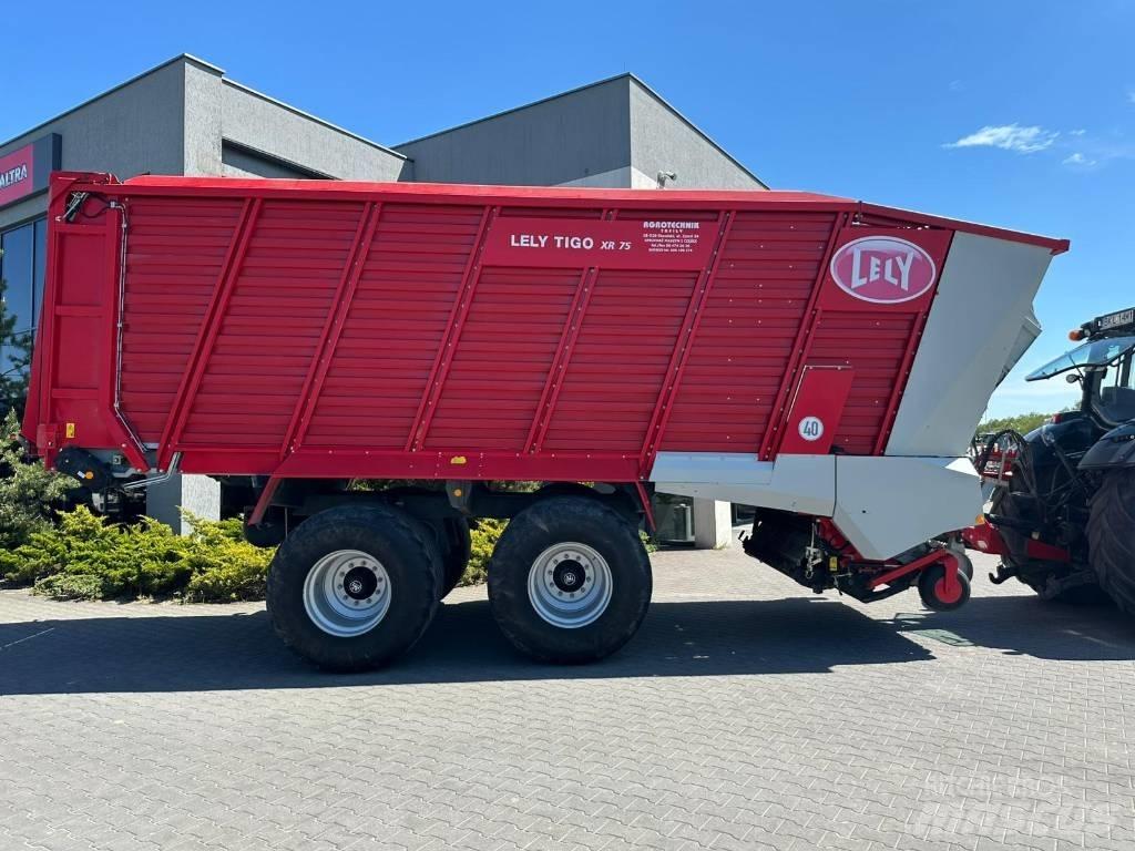 Lely Tigo XR 75 Kendi yükler römorklar