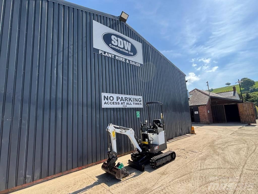 Bobcat E 10 Mini ekskavatörler, 7 tona dek