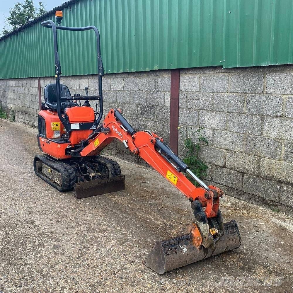 Kubota K 008-5 Mini ekskavatörler, 7 tona dek