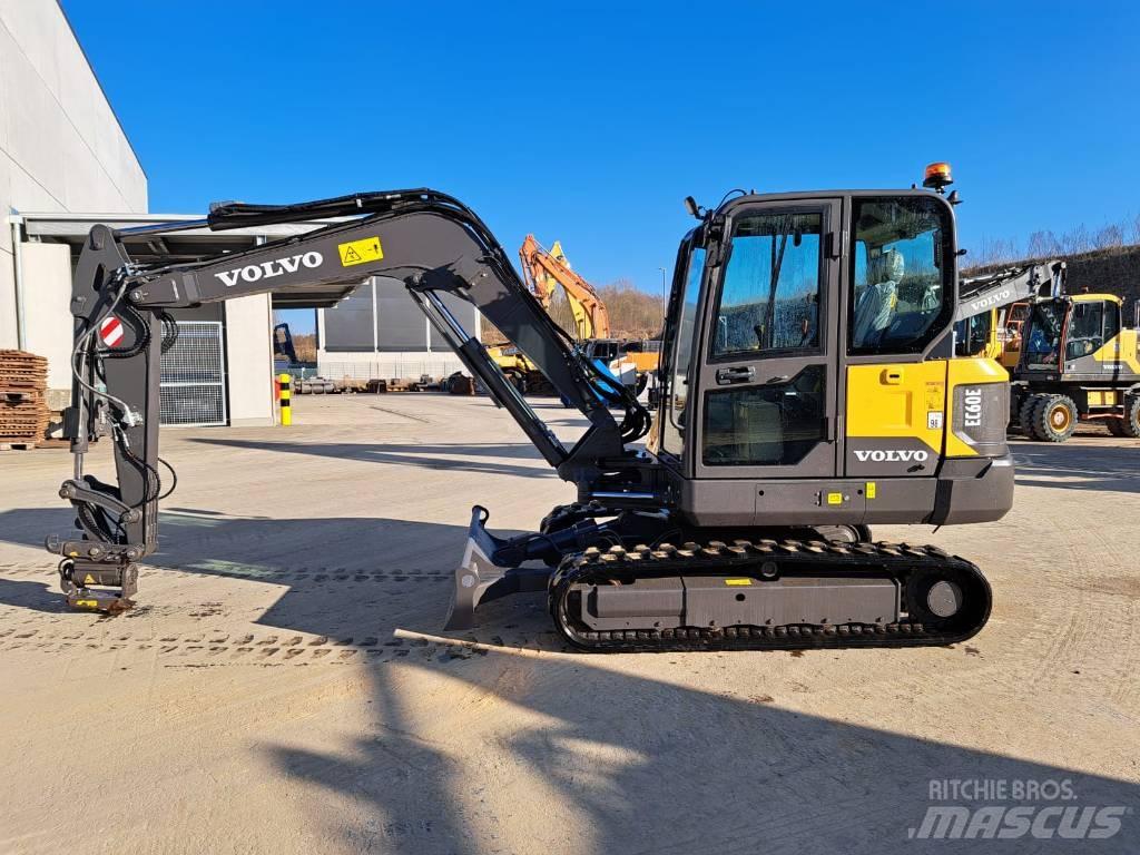 Volvo EC 60 E Mini ekskavatörler, 7 tona dek