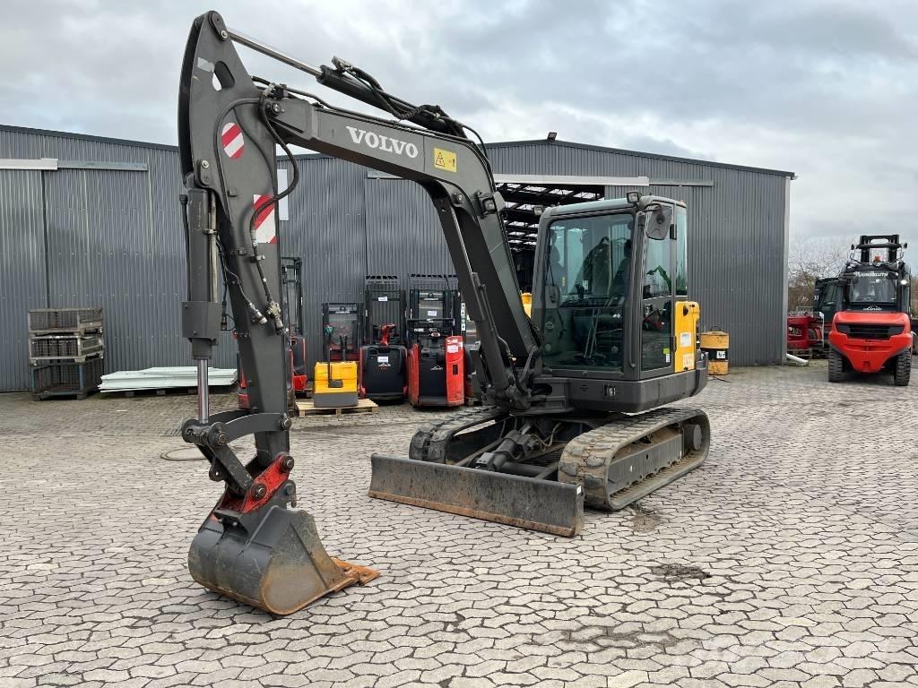 Volvo EC55C Mini ekskavatörler, 7 tona dek