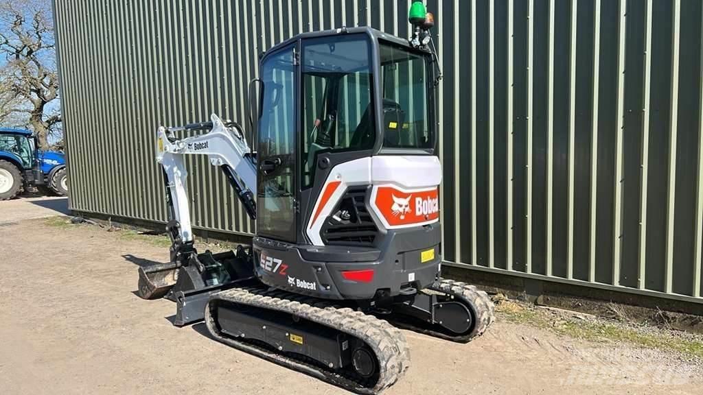 Bobcat E27Z Mini ekskavatörler, 7 tona dek