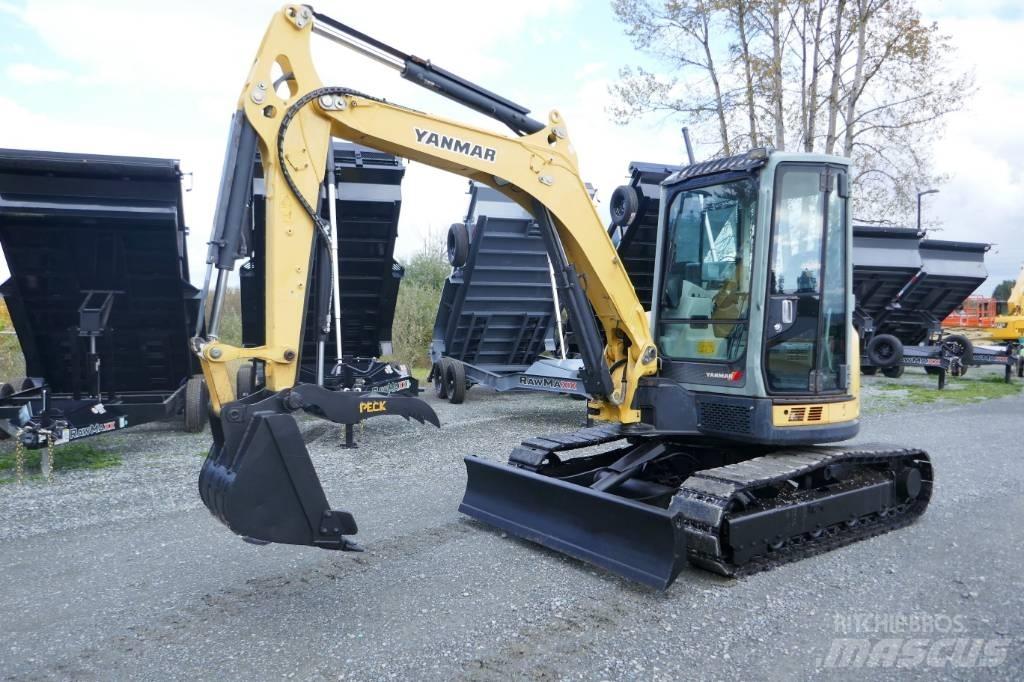 Yanmar VIO40-5B Mini ekskavatörler, 7 tona dek
