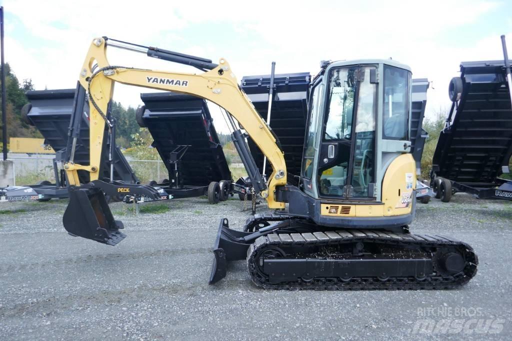 Yanmar VIO40-5B Mini ekskavatörler, 7 tona dek