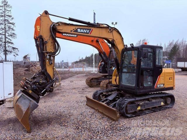Sany SY75C Midi ekskavatörler 7 - 12 t