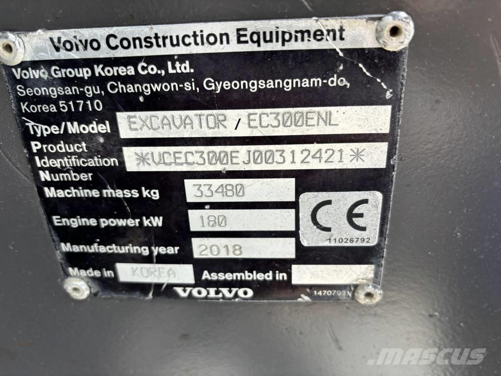 Volvo EC300 ENL Paletli ekskavatörler