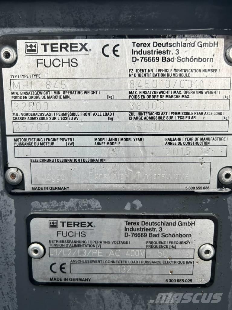 Fuchs 845 Atık taşıma araçları