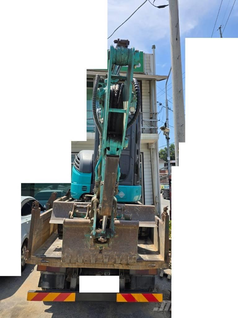 Kobelco SK 35 Mini ekskavatörler, 7 tona dek