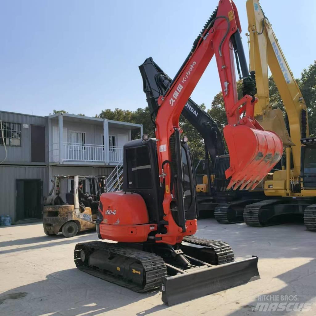 Kubota U 50 Mini ekskavatörler, 7 tona dek