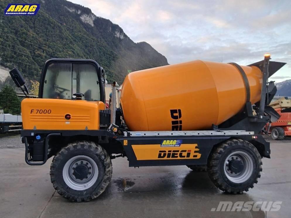 Dieci F7000 Beton / harç karıştırıcılar