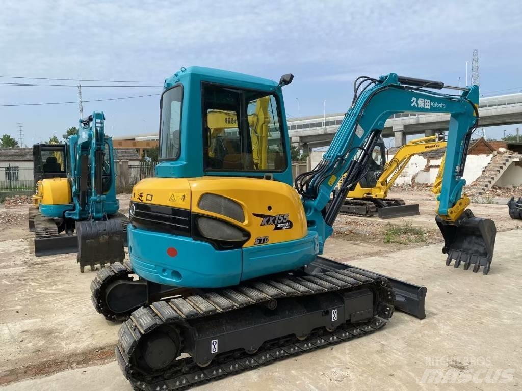 Kubota Kx155 Mini ekskavatörler, 7 tona dek