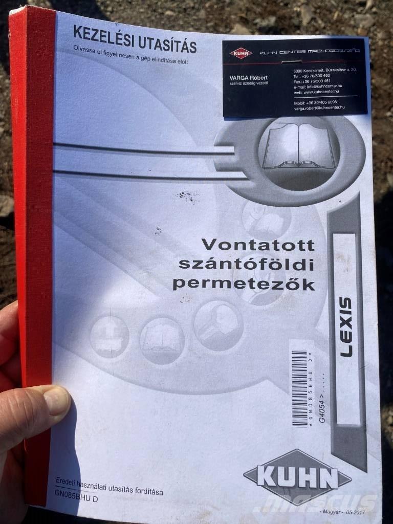 Kuhn Lexis 3000 Çekilir pülverizatörler