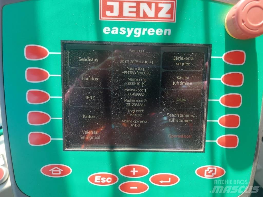 JENZ HEM 583 Ağaç öğütücüler