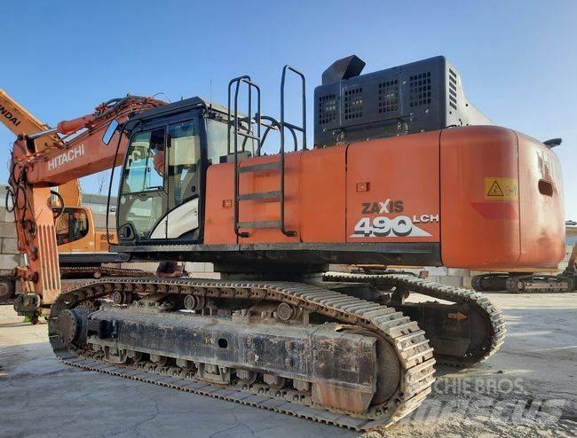 Hitachi ZX 490 Paletli ekskavatörler
