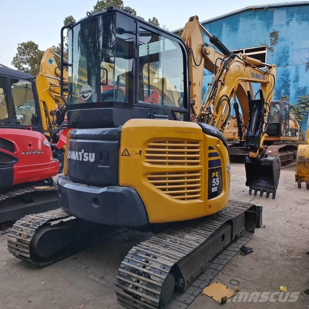 Komatsu PC 55 MR Mini ekskavatörler, 7 tona dek