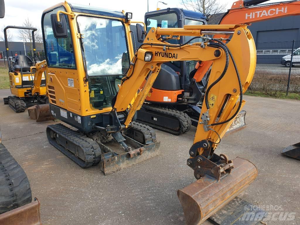 Hyundai R18-9 Mini ekskavatörler, 7 tona dek