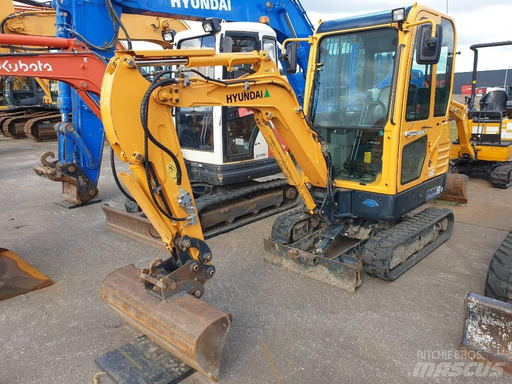 Hyundai R18-9 Mini ekskavatörler, 7 tona dek