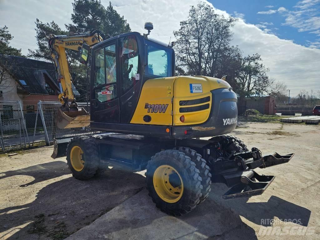 Yanmar B 110 W Kazıcı yükleyiciler - beko loder