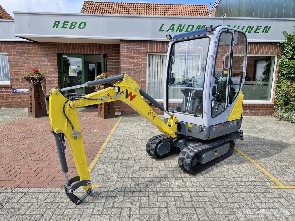 Wacker ET 16 Mini ekskavatörler, 7 tona dek