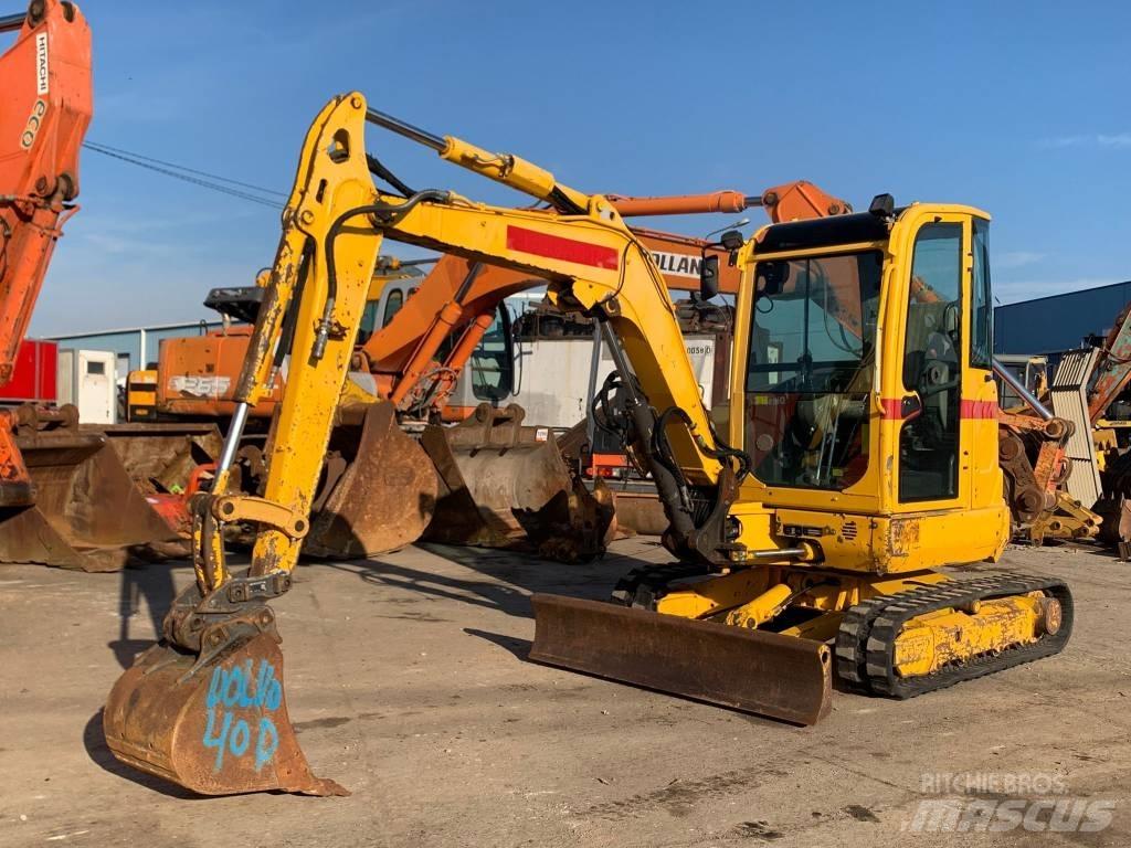 Volvo ECR 40 D Mini ekskavatörler, 7 tona dek