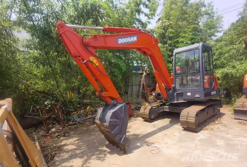 Doosan DH 55 Mini ekskavatörler, 7 tona dek