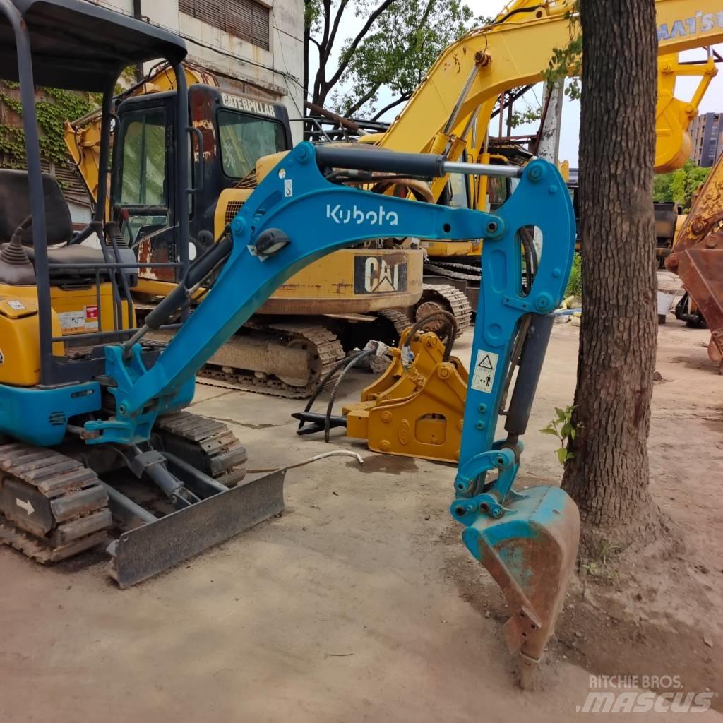 Kubota U 15 Mini ekskavatörler, 7 tona dek
