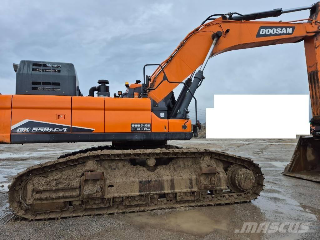 Doosan DX550LC-7 Paletli ekskavatörler