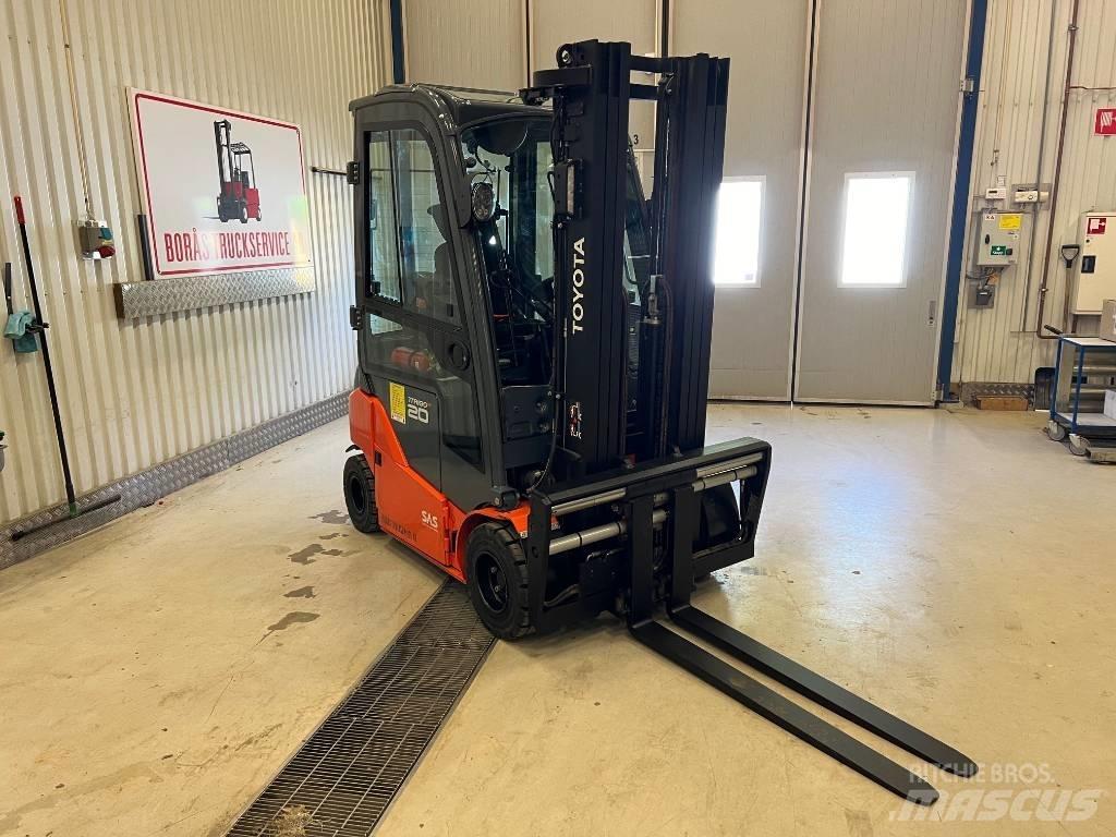 Toyota 8 FBMK 20 T Elektrikli forkliftler