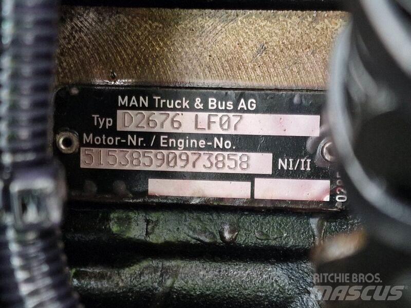 MAN D2676 LF07 Motorlar