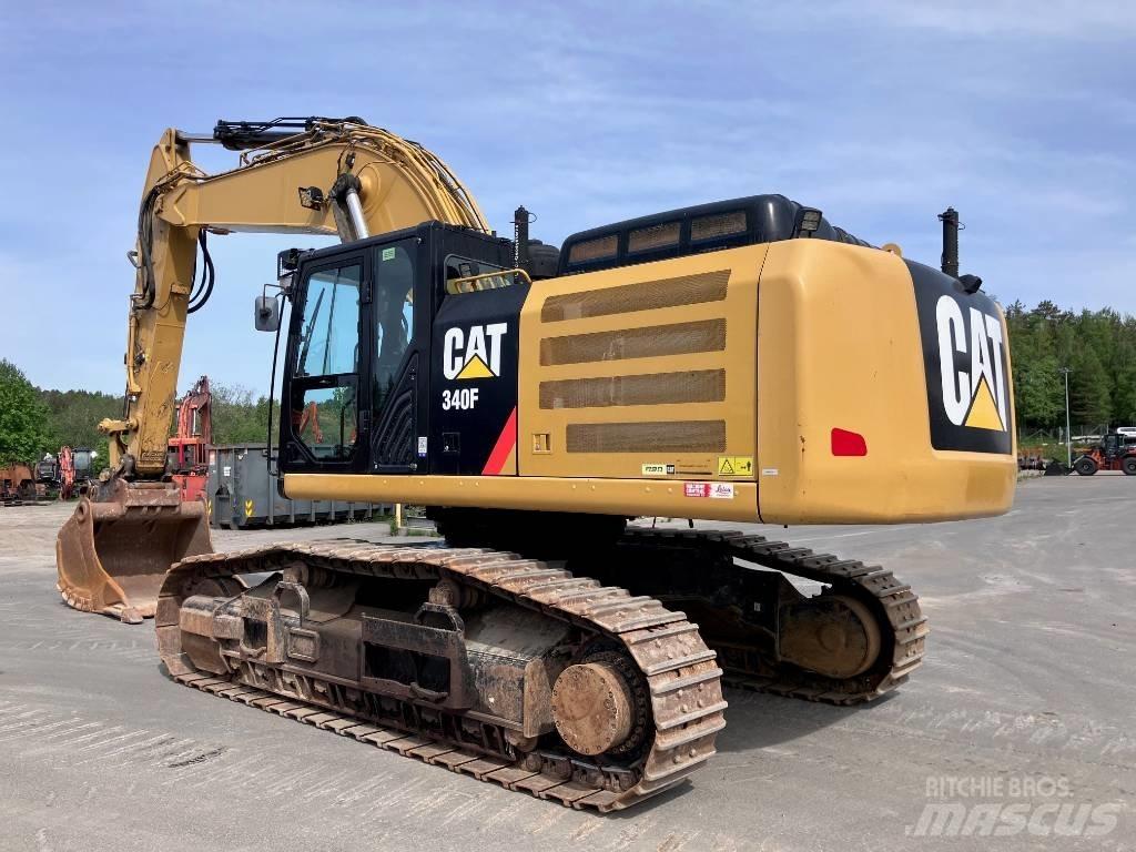 CAT 340F Paletli ekskavatörler