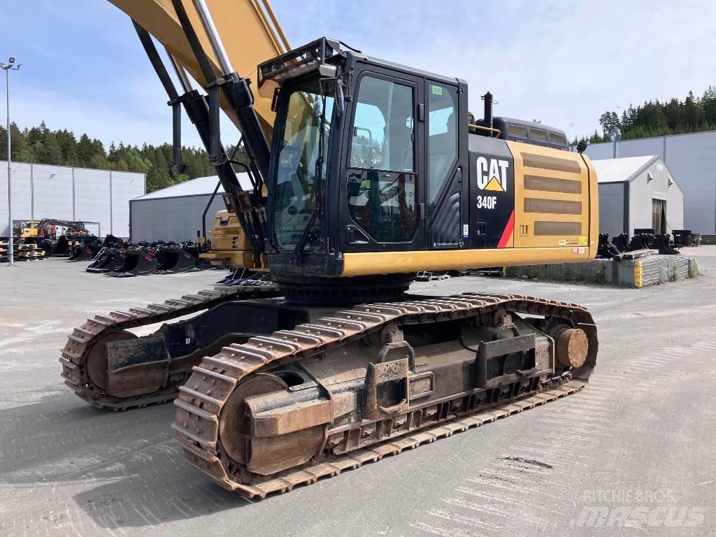 CAT 340F Paletli ekskavatörler