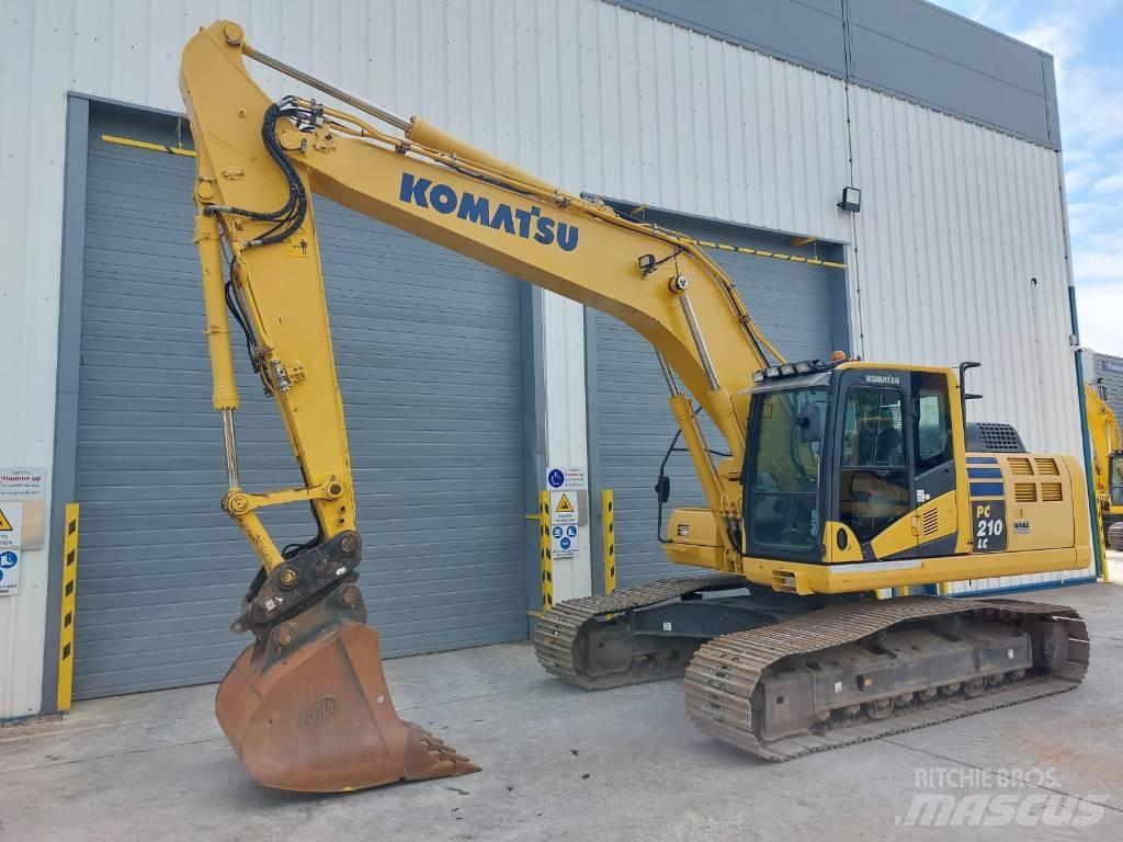 Komatsu PC210LC-10 Paletli ekskavatörler