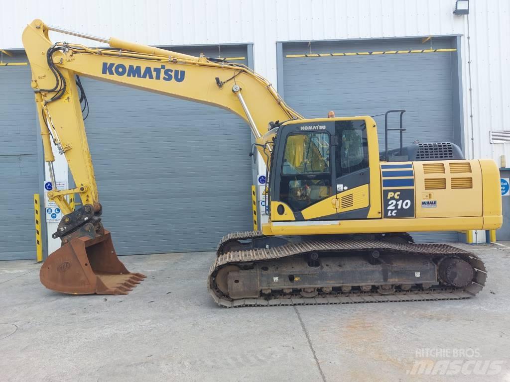 Komatsu PC210LC-10 Paletli ekskavatörler