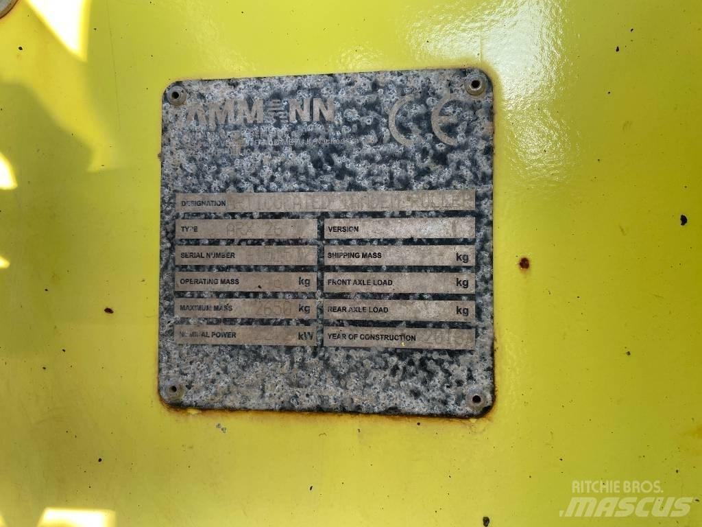 Ammann ARX 26 Çift tamburlu silindirler