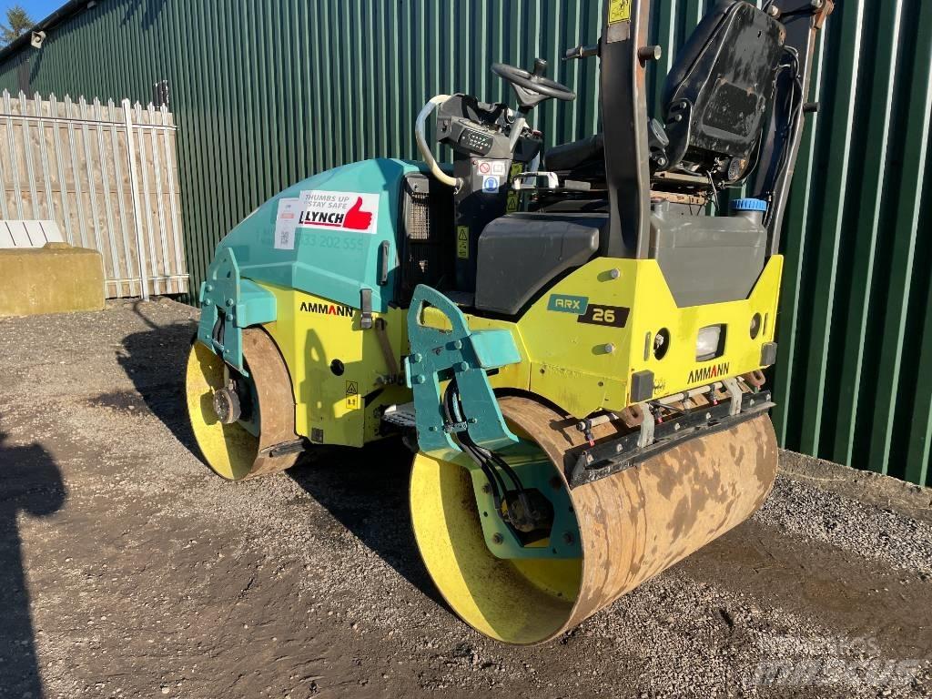 Ammann ARX 26 Çift tamburlu silindirler