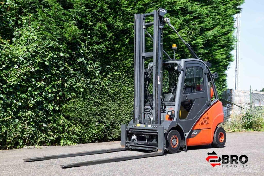 Linde H25T-02 EVO LPG'li forkliftler