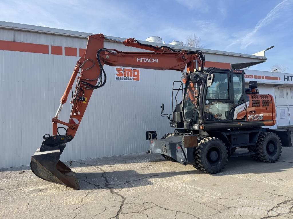 Hitachi ZX 150 W-7 Lastik tekerli ekskavatörler