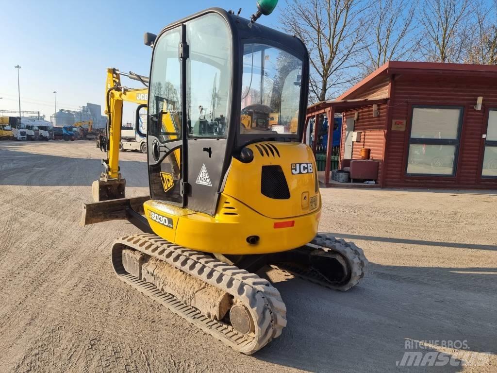 JCB 8030 ZTS Mini ekskavatörler, 7 tona dek