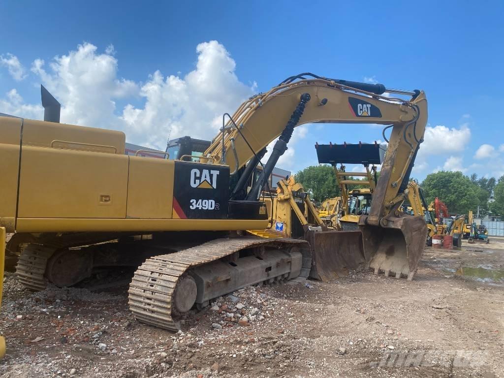 CAT 349 D L Paletli ekskavatörler