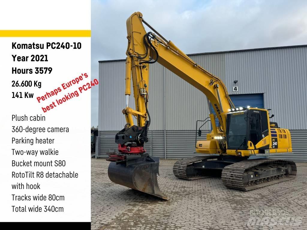 Komatsu PC 240 LC-10 Paletli ekskavatörler