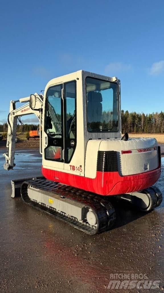 Takeuchi TB 145 Mini ekskavatörler, 7 tona dek