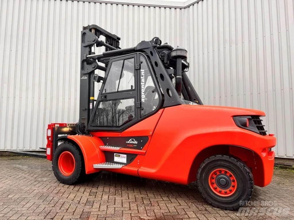Linde H80D-03/1100 Dizel forkliftler
