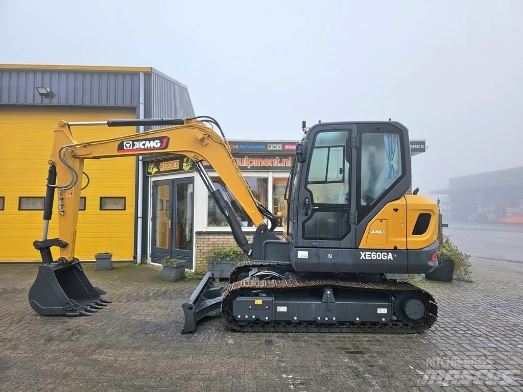 XCMG XE60GA Mini ekskavatörler, 7 tona dek