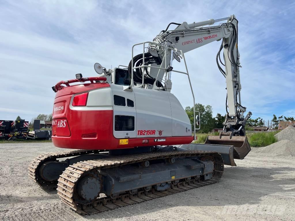 Takeuchi TB 2150 R Paletli ekskavatörler