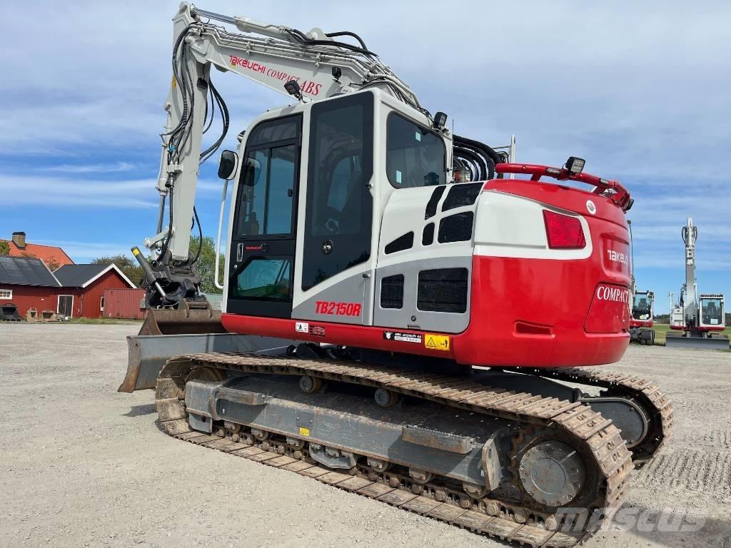 Takeuchi TB 2150 R Paletli ekskavatörler