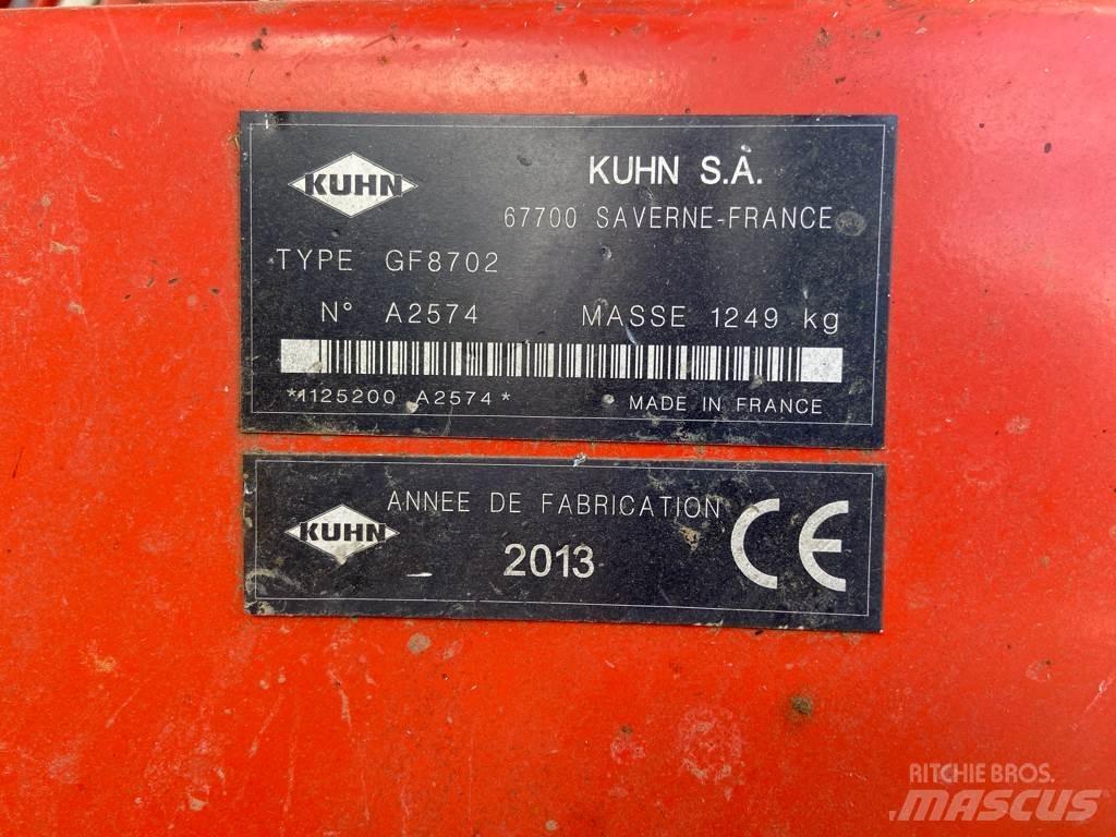 Kuhn GF8702 Kombine tirmiklar