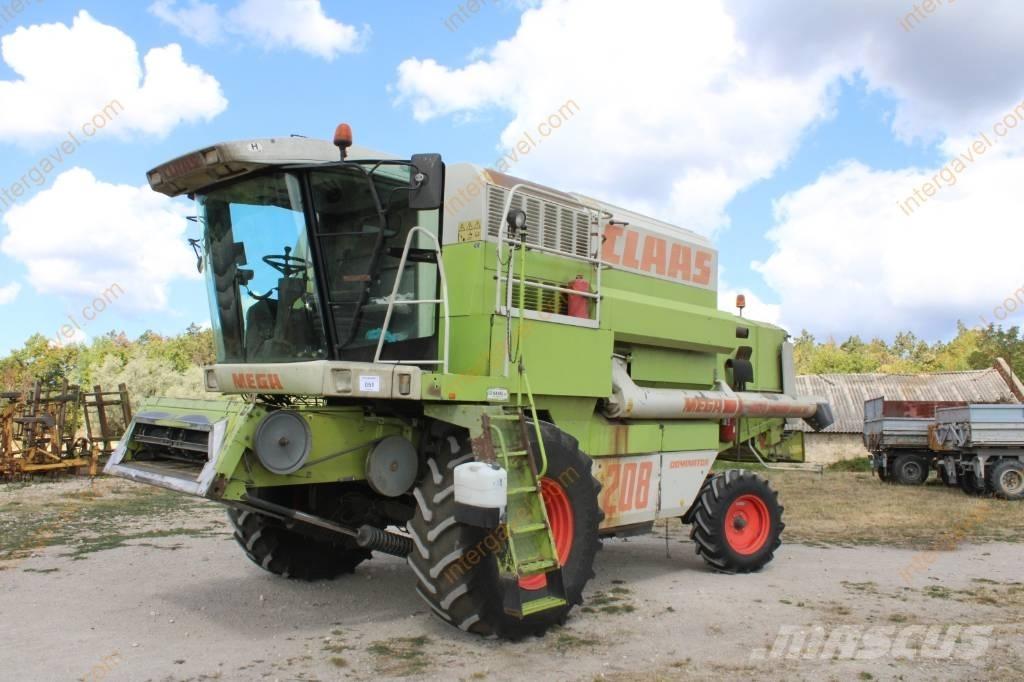 CLAAS Mega 208 Biçerdöverler